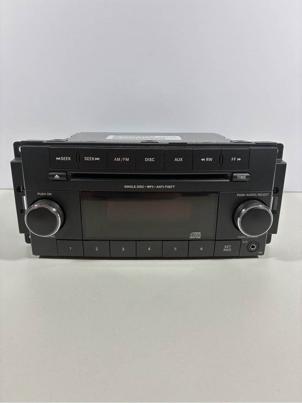 2012-2020 Dodge Caravan Radio Receiver AM FM CD MP3 w/ Satellite OEM P05091301AC